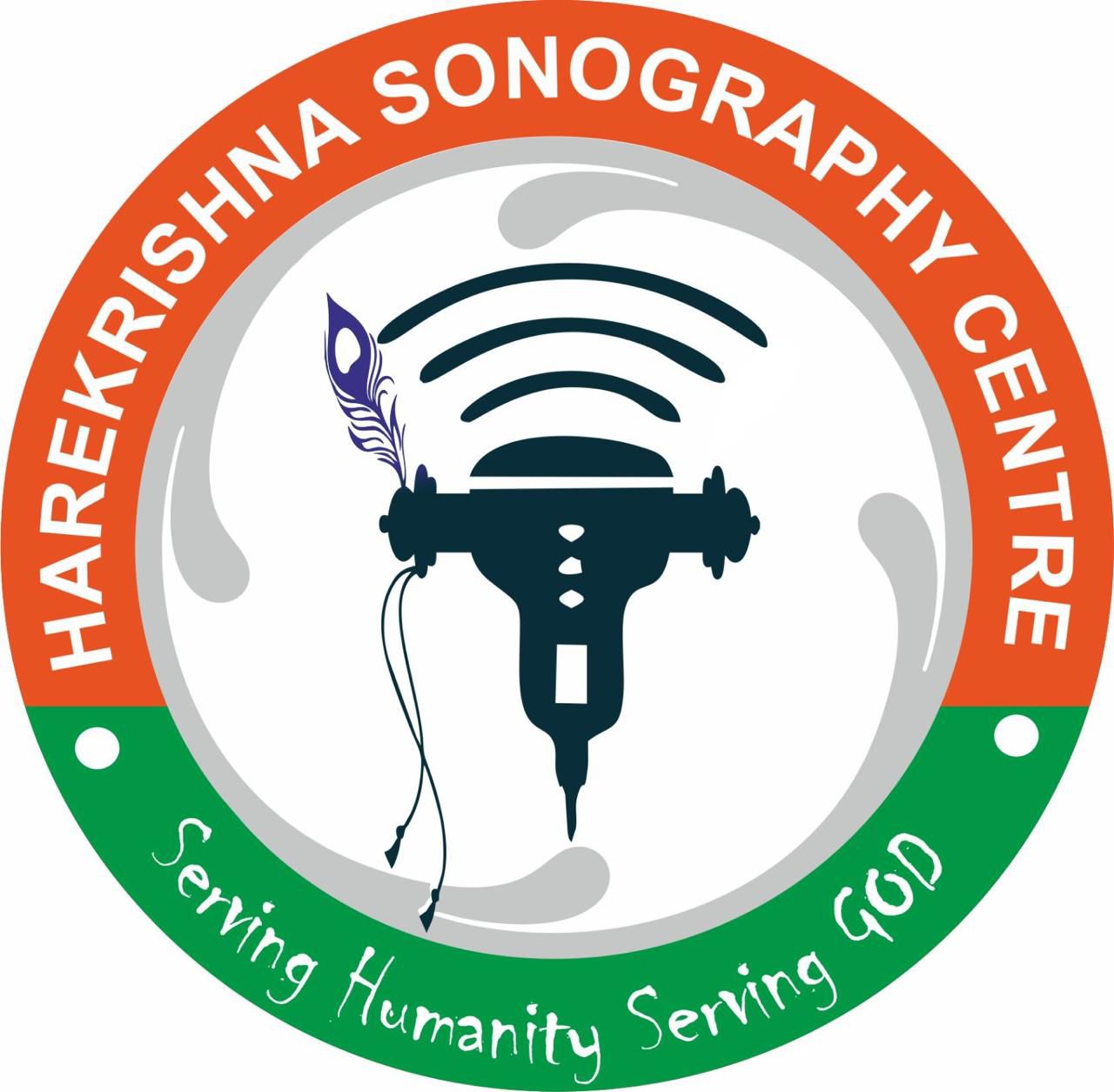 Harekrishna Sonography Centre Logo